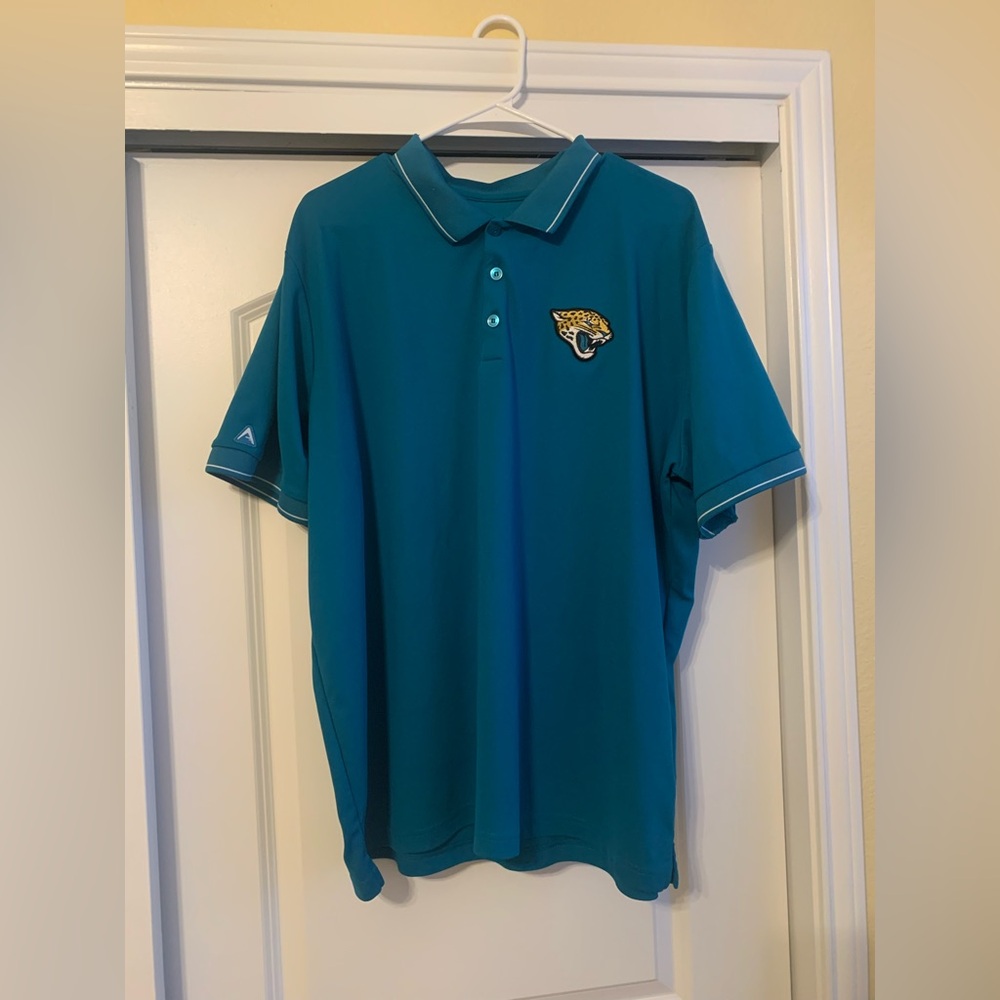 Jacksonville Jaguars Polo Shirt Men’s 2XL